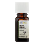 Aura Cacia, Lemon Organic Essential Oil .25 oz