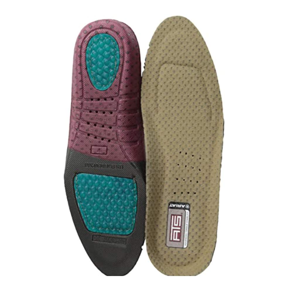 ARIAT Mens ATS Round Toe Footbeds, Multicolored, 12