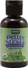 NOW Foods Better Stevia Organic Liquid Sweetener - 2 fl oz