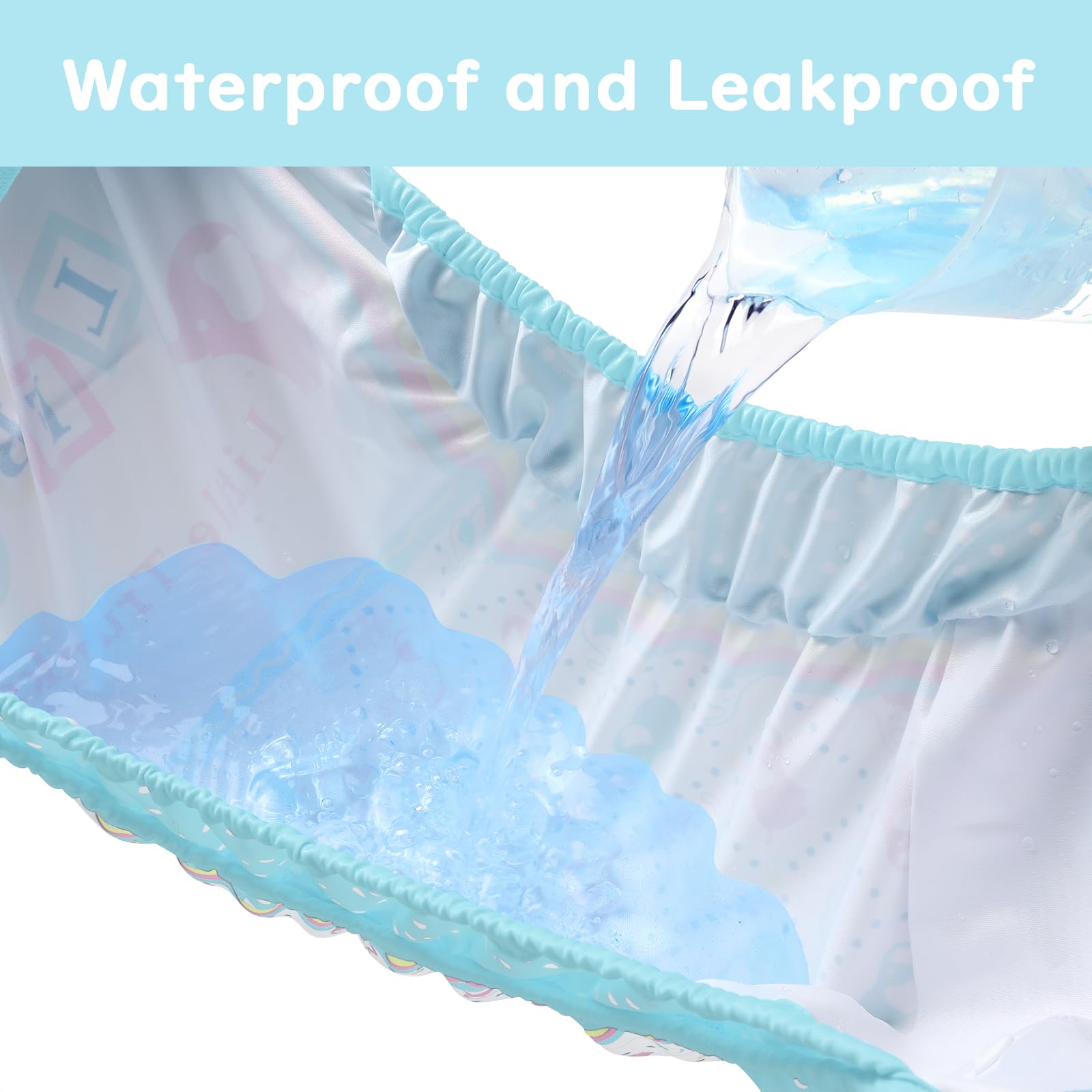 Littleforbig Washable Adjustable Reusable Waterproof Cloth Adult Diaper Wrap Cover One Size - Little Trunks
