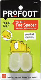 ProFoot Vita-Gel Toe Spacer 2 Each (Pack of 5)