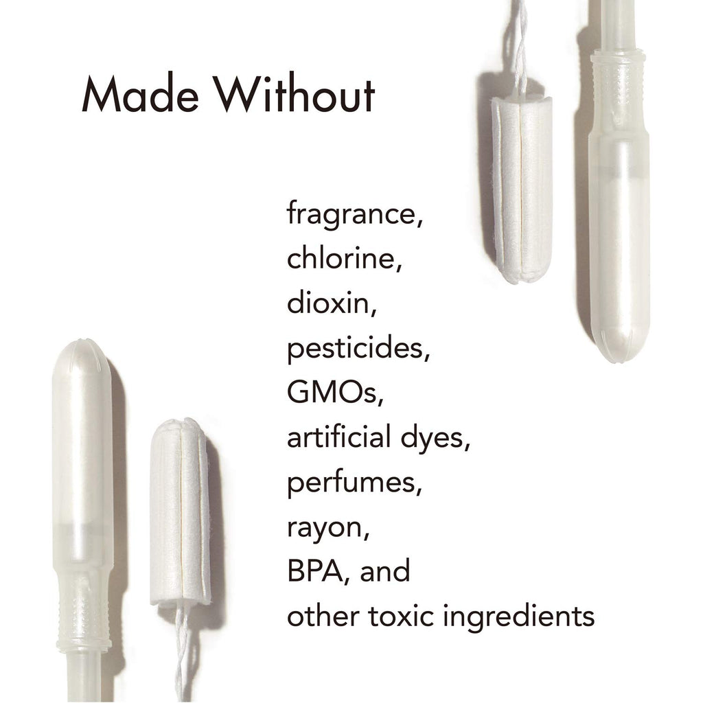Tampons Made With Organic Cotton Super
