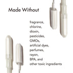 Tampons Made With Organic Cotton Super
