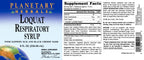 Planetary Herbals Loquat Respiratory Syrup, 8 Fluid Ounce