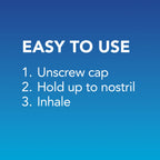 Vicks VapoInhaler, On-the-Go Portable Nasal Inhaler, Non-Medicated, With Refreshing Vicks Vapors, Menthol Scent , 2 Scented Stic