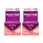 Phazyme Ultra Strength 180 mg Anti-Gas Softgels 48 Count (Pack of 2)
