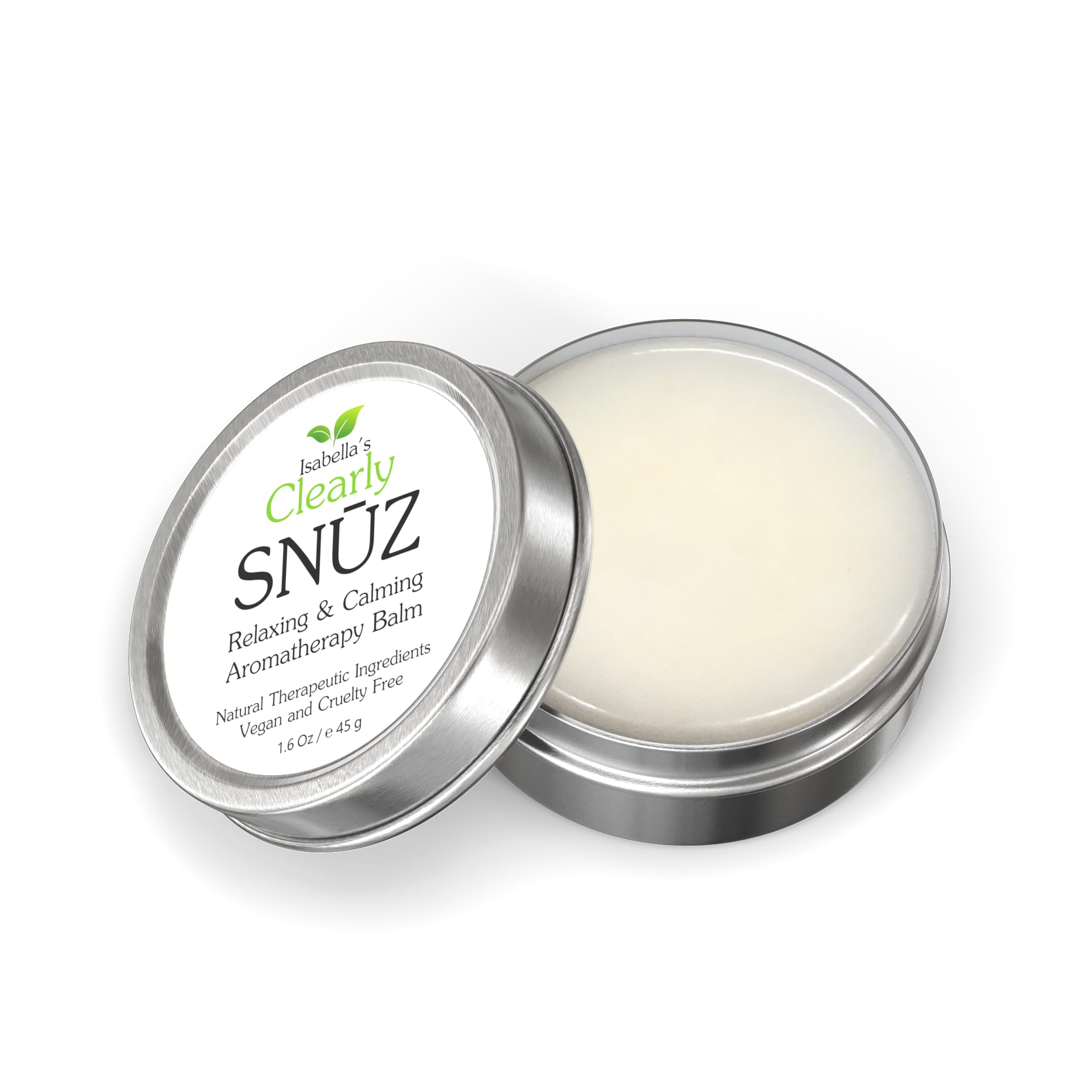 SNUZ Natural Sleep Aid Aromatherapy Balm | Essential Oil Blend with Chamomile, Copaiba, Lavender for Improved Sleep Quality and