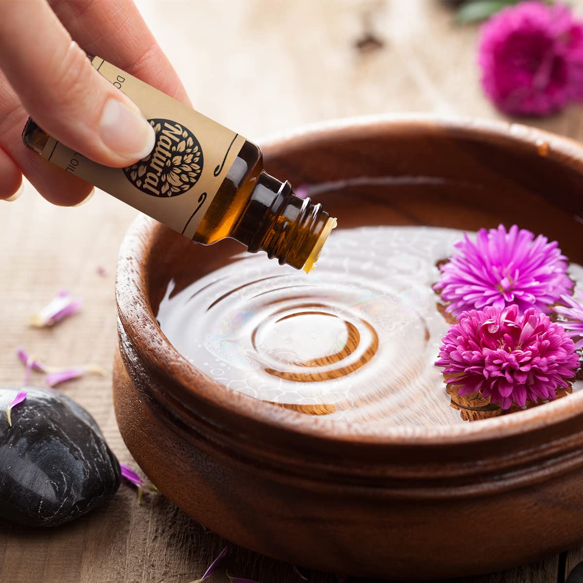 AKARZ Orris Essential Oil Natural Organic Pure Orris Oil for Skin Body Hair Care,Diffuser, Candle,Soap,Making, DIY,Massage Aroma