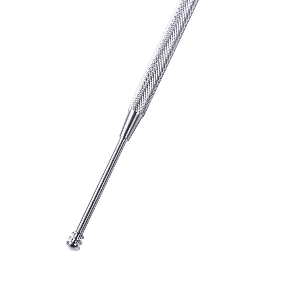 Steel Ear Pick Earwax Remover Spoon Ear Scraper Scratcher Earwax Cleaner with Storage Box, 304 Stainless