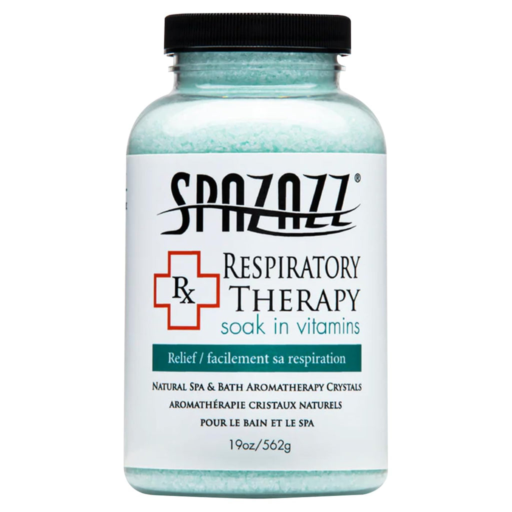 Spazazz RX Therapy Crystals Container, 19-Ounce, Respiratory Therapy/Relief