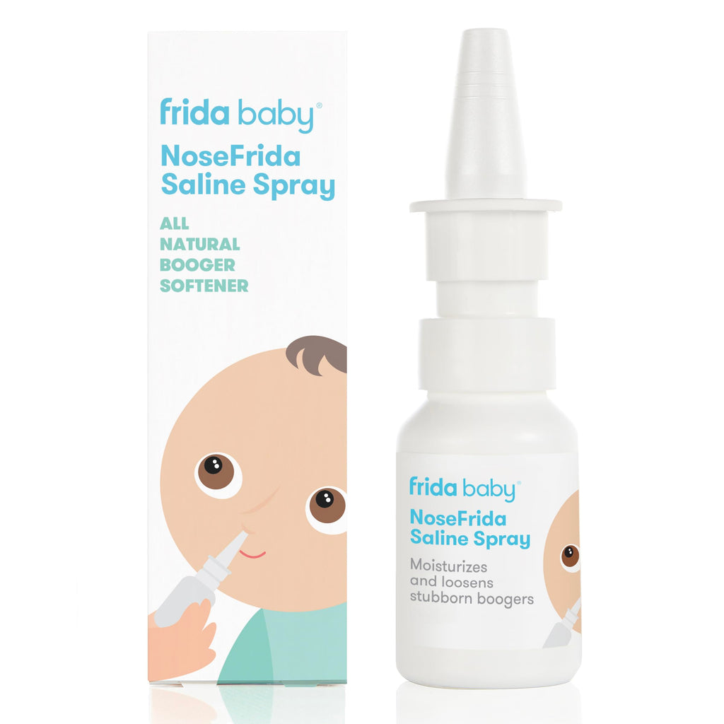 Frida Baby NoseFrida Saline Mist Spray, Baby Saline Nasal Spray, Nasal Spray Decongestant to Soften Nasal Passages, Baby Saline 
