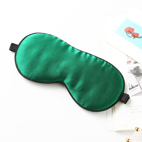 Tim & Tina Silk Sleep Mask for Women Men Comfortable Blindfold Eye Mask with Adjustable strap for Travel Yoga Nap Shift Work (Gr