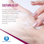 Dynarex White Petrolatum, Petroleum Jelly for Dry, Damaged or Cracked Skin, Soothing White Petroleum Jelly for Minor Skin Irrita