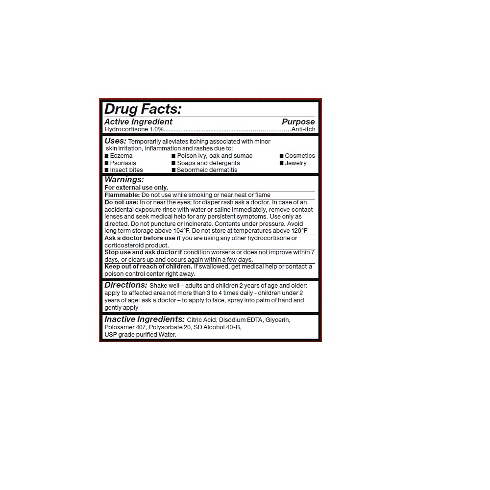 NeilMed Anti Itch (Relief) Spray Hydrocortisone 1%, 3 Oz