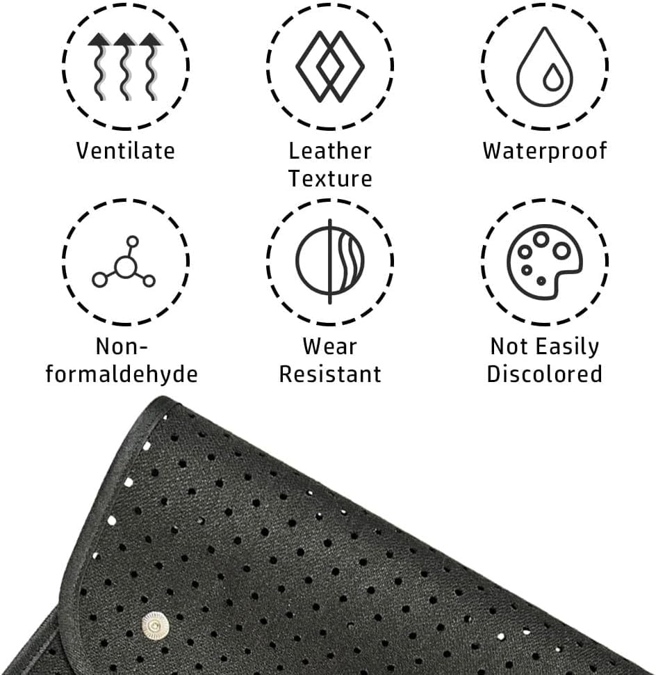 Grounding Mat for Bed, Grounding Bed Cover Kit, Grounded Earth Connected Grounding Pad,Grounding Cord Included (Black, 27 * 78IN