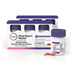 Crcle Omeprazole 20mg Tablets (84 Ct, Six 14 Day Courses) - Delayed-Release Heartburn Medicine - Daily Use Acid Reducer for Freq