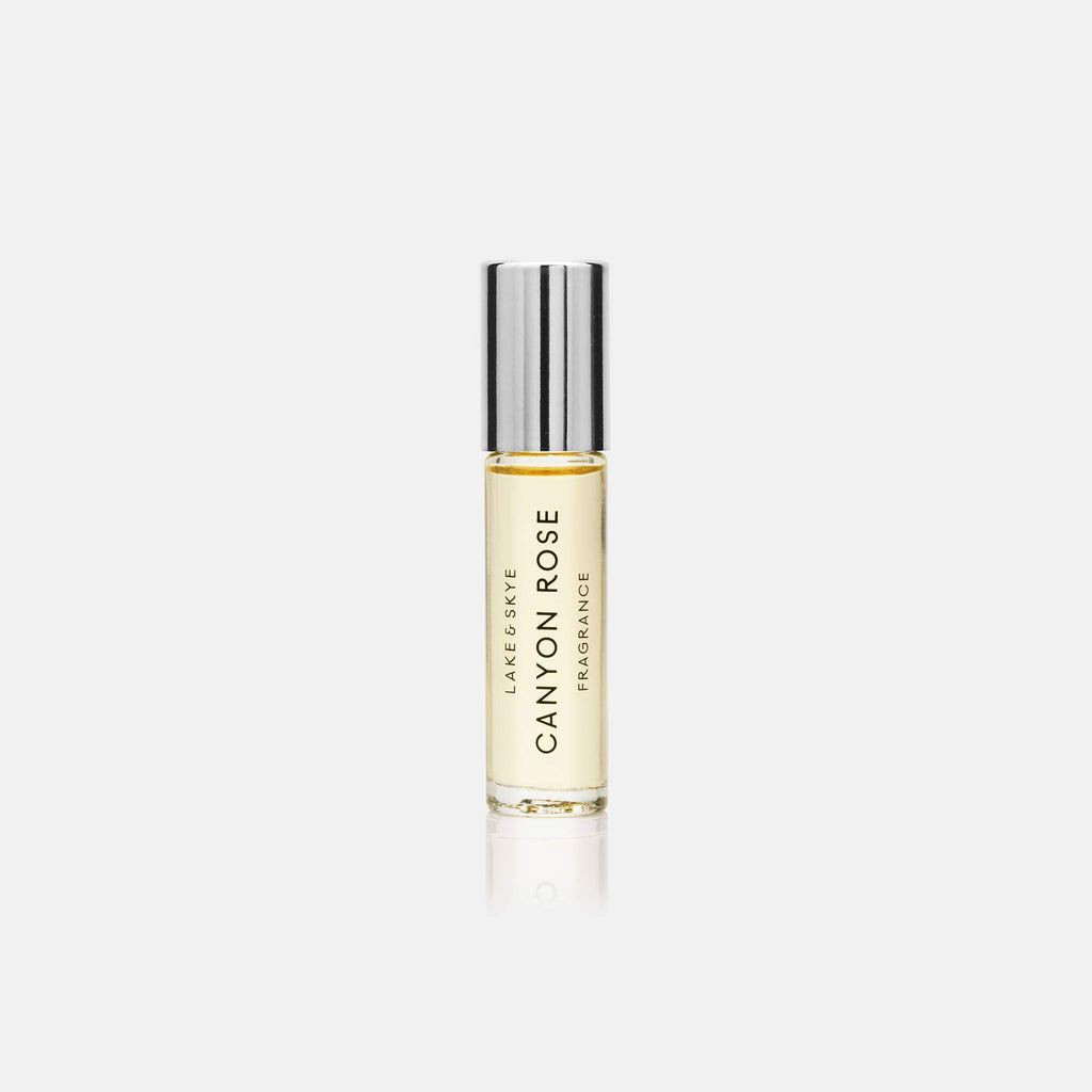 Lake & Skye - Canyon Rose Warm Floral and Vanilla Rollerball Fragrance Oil 0.33 oz (10 ml)
