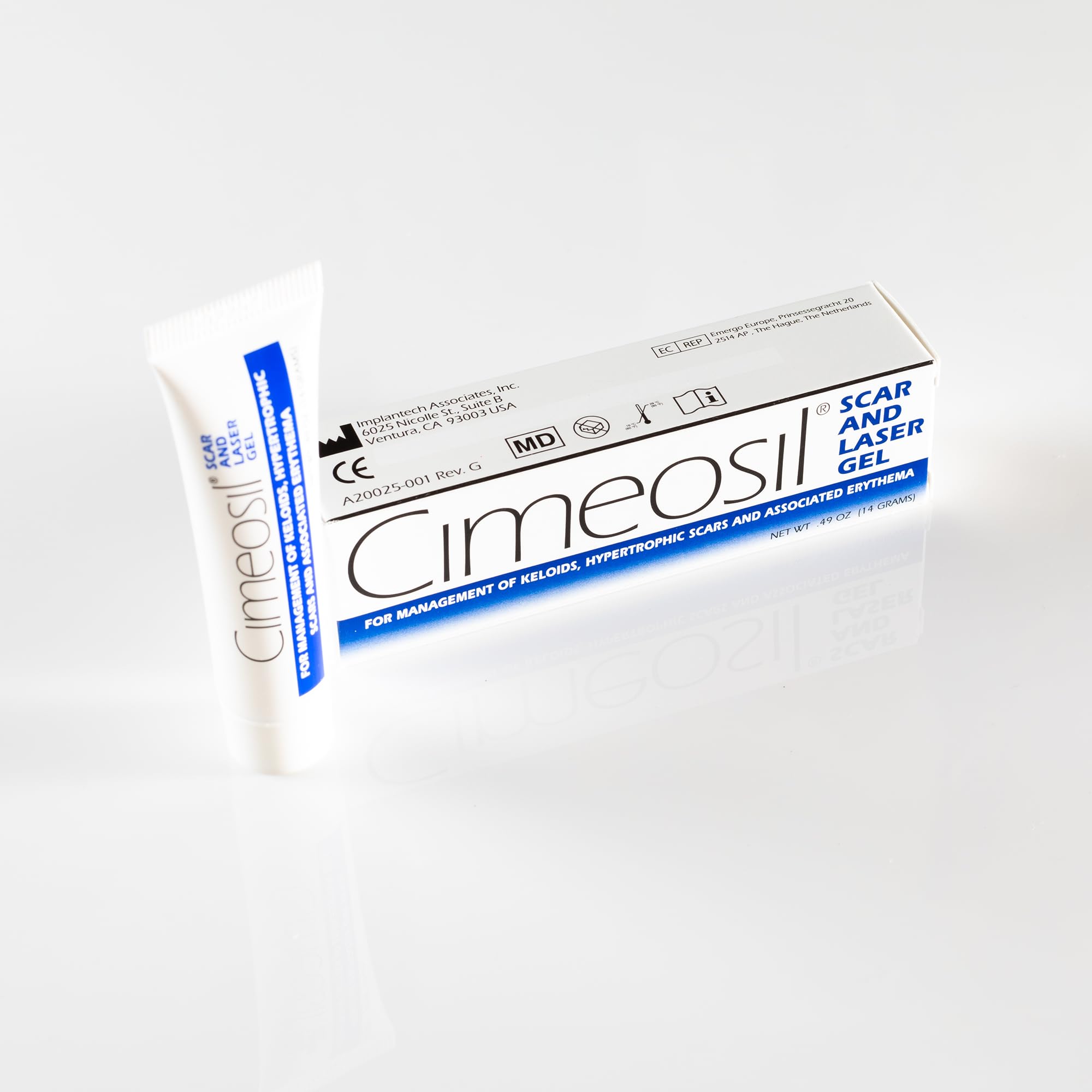Cimeosil Scar and Laser Gel - Treatment For Keloid & Hypertrophic Scars, Laser & Burns, Reduces Redness, Discoloration & Discomf