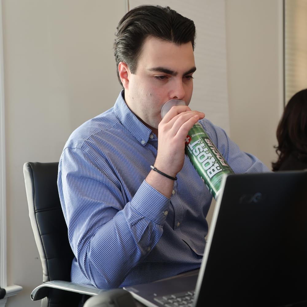 Boost Oxygen Large Focus Rosemary Aroma 10L Canister | Respiratory Support for Aerobic Recovery, Altitude, Performance & Health