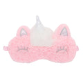 Hamster Cotton London Cute Plush Unicorn Eye Sleeping Masks For Girls, Mask For Stress Release, Deep Sleep, Meditation, Puffy Ey