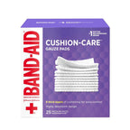 BAND-AID Brand CUSHION-CARE Gauze Pads 3in x 3in, 25 count