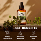 Kukka Oregano Essential Oil for Skin - 4 Fl Oz - 100% Pure Natural, Earthy & Herbaceous Scent, for Diffuser, Nails, Candle & Soa