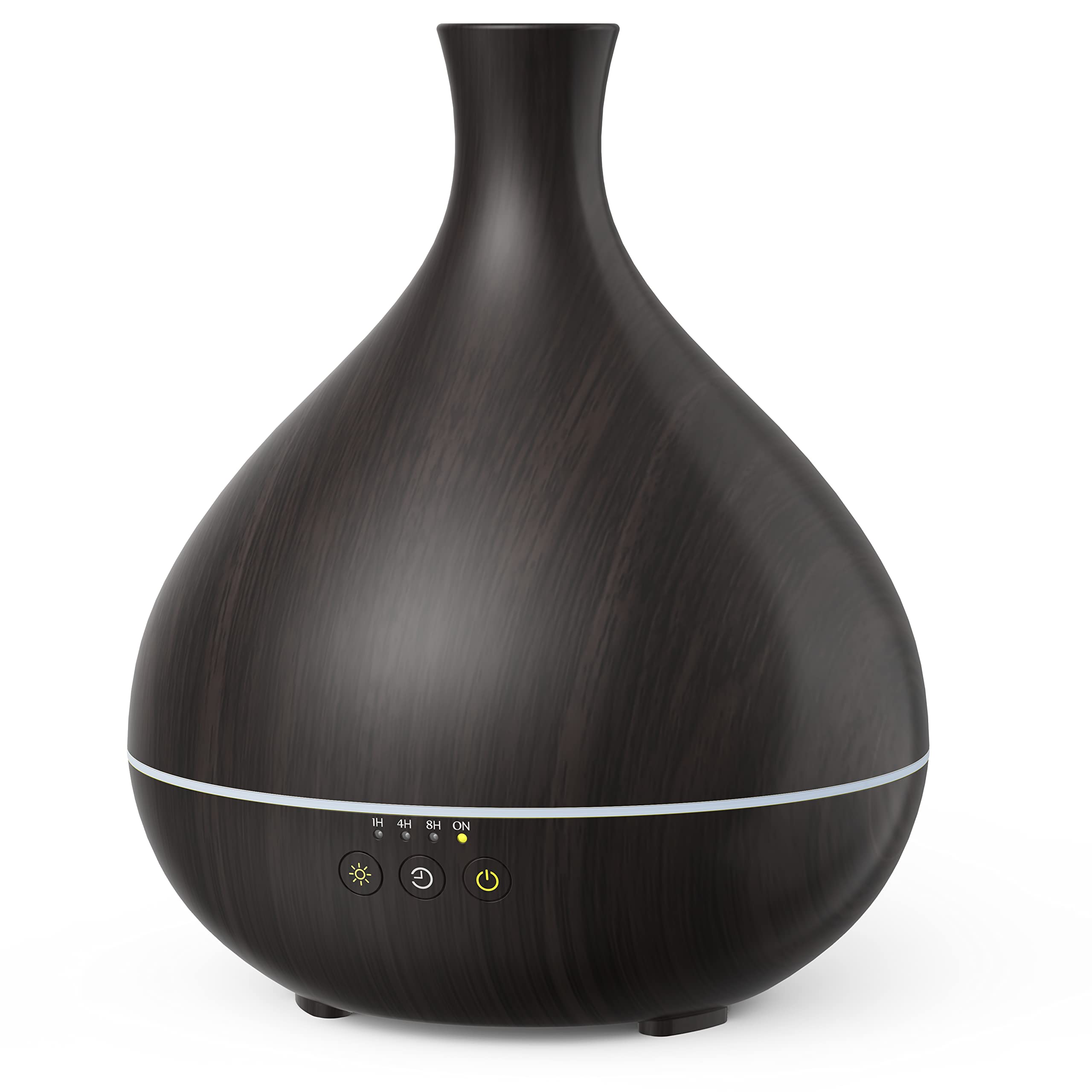 Essential Oil Diffuser, 500ml Aromatherapy Diffuser, Large Capacity Cool Mist Humidifier, Dual Mist Mode, with Smart Timer, Auto