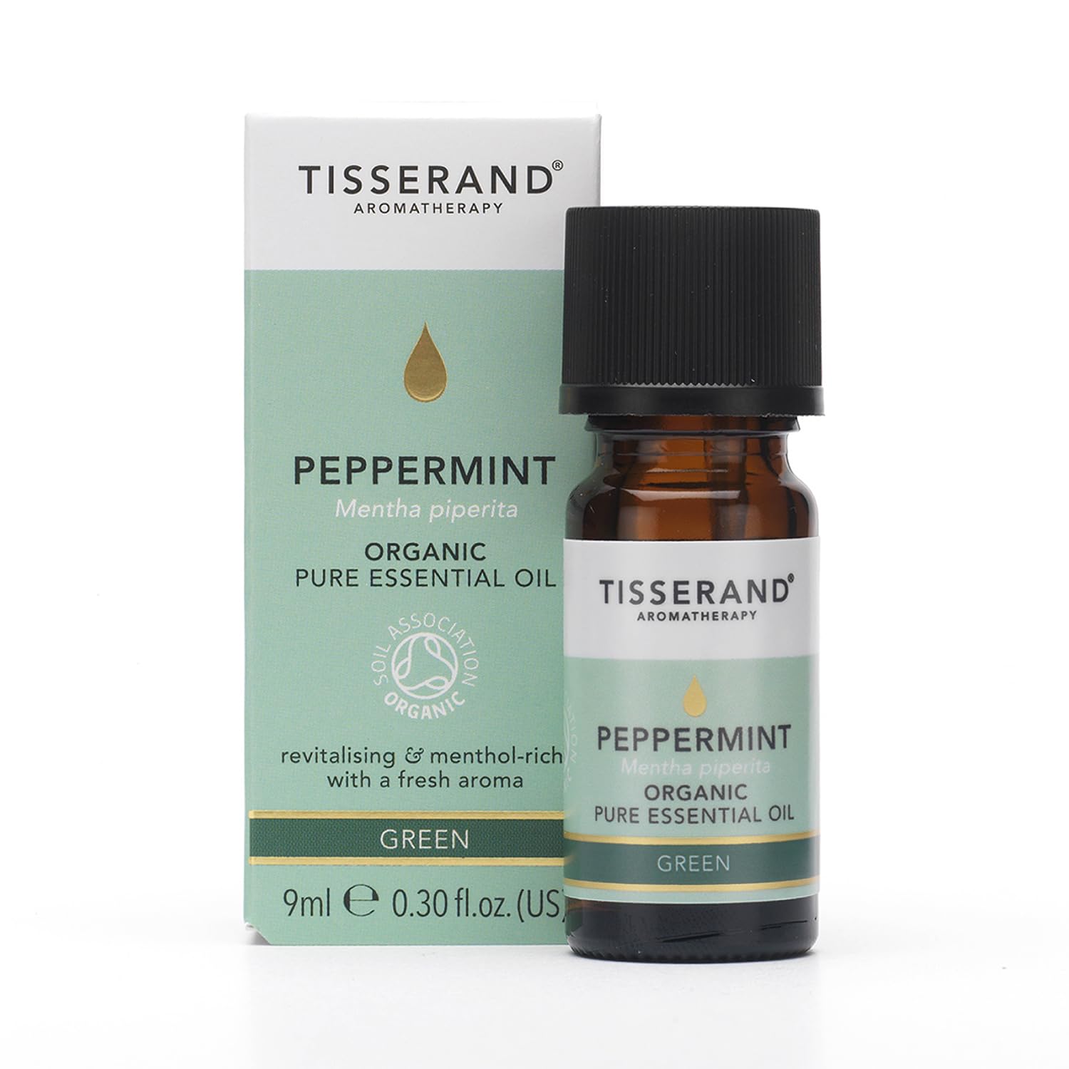 Tisserand Aromatherapy, Peppermint, 0.32 Ounce