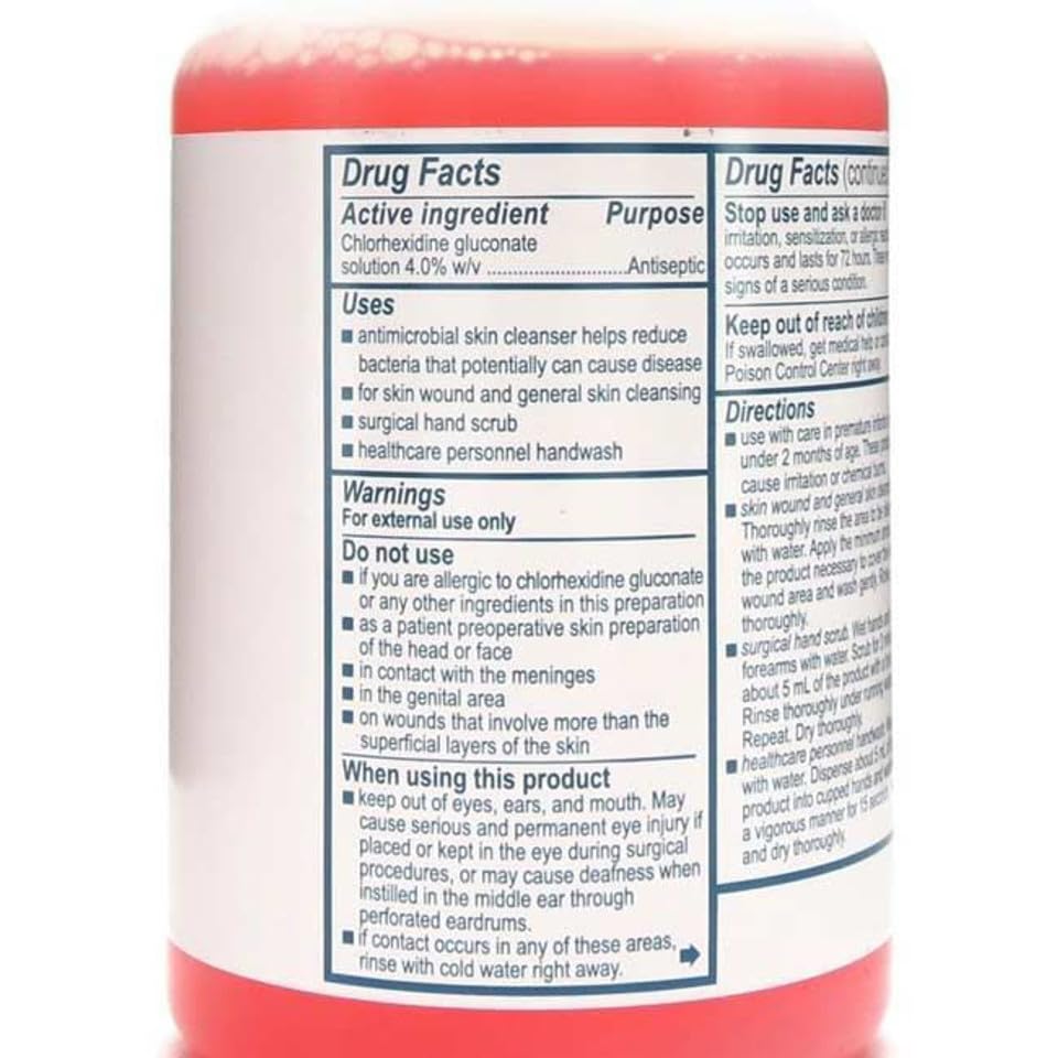 Molnlycke Health Care Hibiclens Liquid Antiseptic 16 Oz Includes Hand Pump