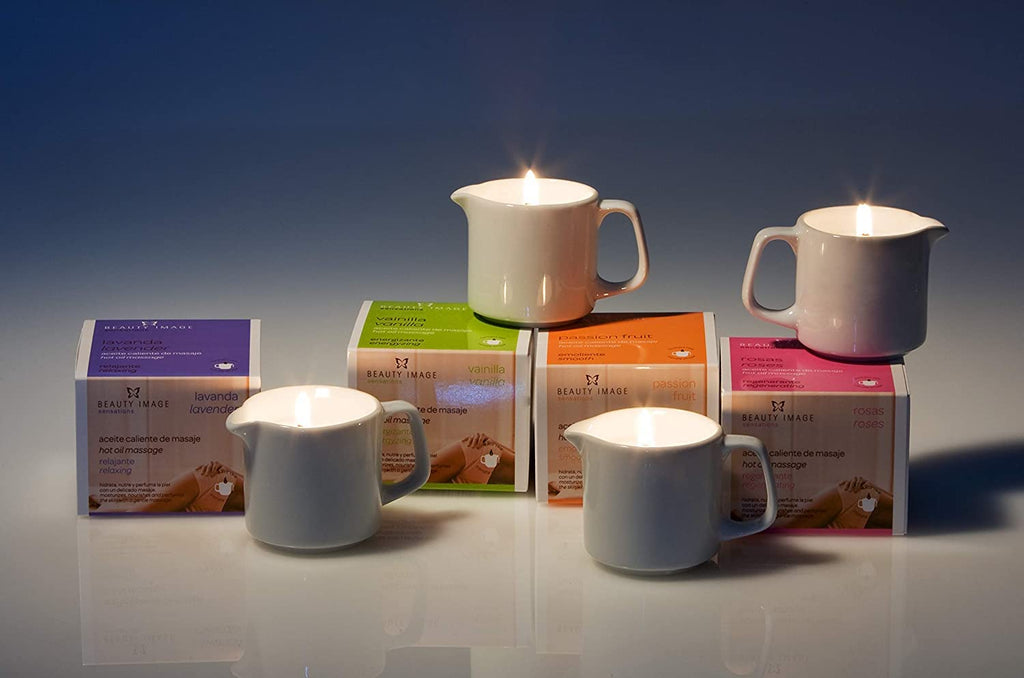 Beauty Image Passion Fruit Hot Oil Body Massage Candle
