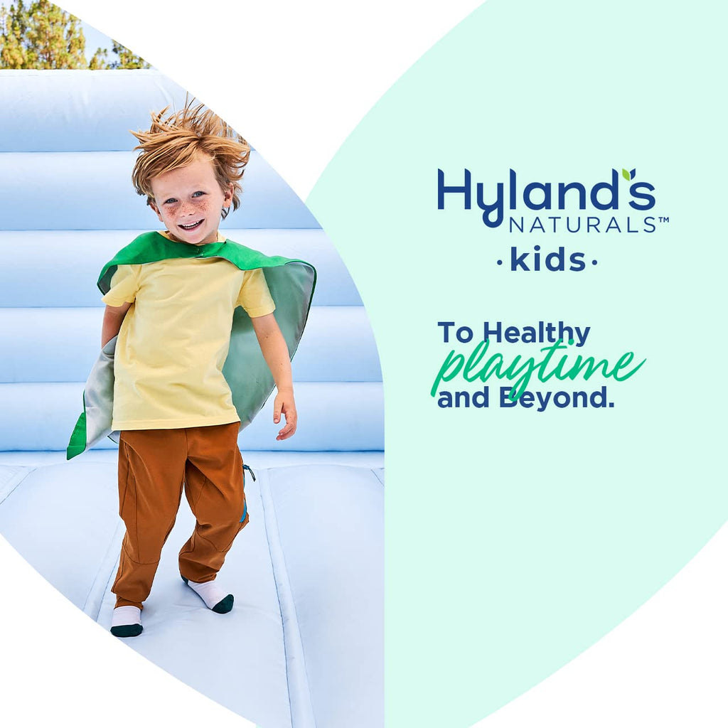Hylands Naturals Kids Cold & Cough, Daytime Cough Syrup Medicine for Kids Ages 2+, Decongestant, Sore Throat & Allergy Relief,