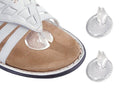 5 Pairs Non-Slip Silicone Thong Sandal Toe Guards Cushions Sandal Flip-Flop Toe Protectors,Clear