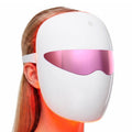 Led Red Light Therapy Mask for Face 2026, Red & NearInfrared & Blue Light Mask for Facial Skincare AtHome,Cordless