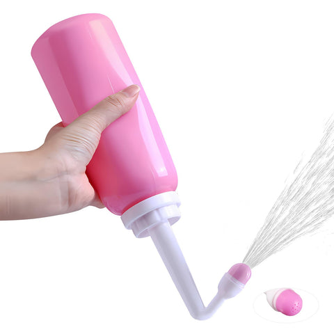 OOCOME Peri Bottle for Postpartum Care, Travel Large Capacity 12oz/350ml, Portable Handheld Bidet for Perineal Recovery and Clea