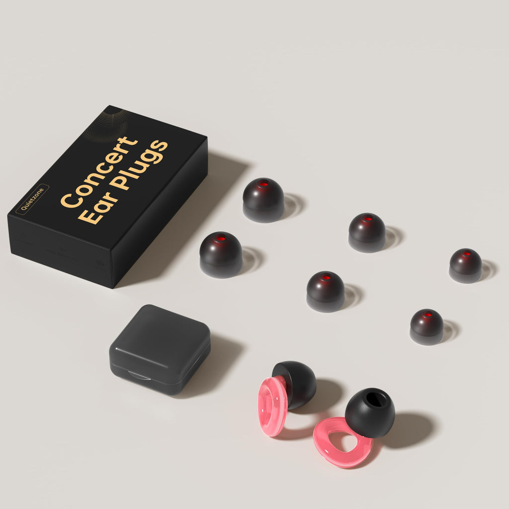 Ear Plugs for Concerts, ???????? ?????????????? High Fidelity Hearing Protection for Rave?Festival?Musicians?Travel, Soft Silico