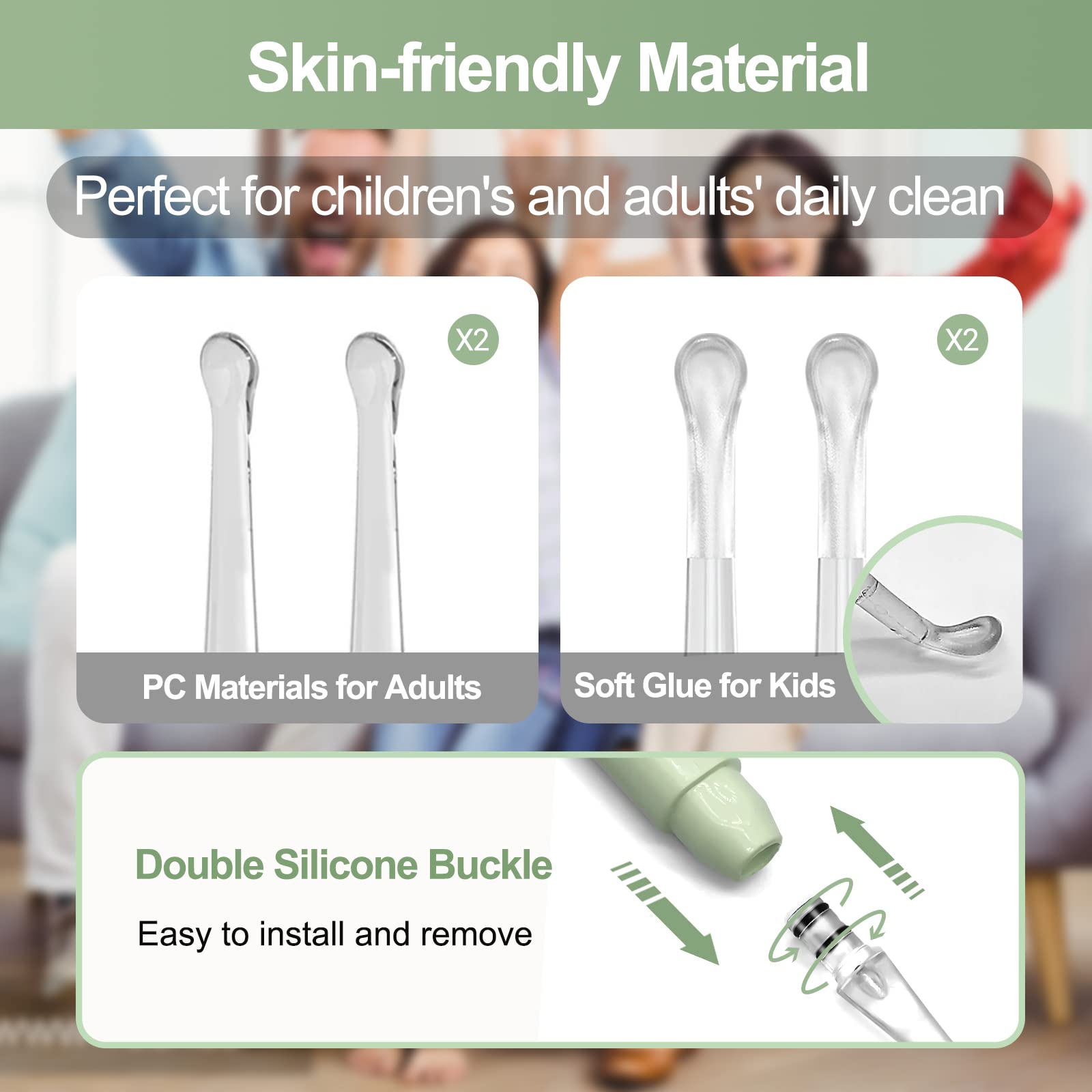 Upgraded All-in-One Ear Cleaning Tool Set with LED Light, Pick, Tweezers, Spiral Spring Spoon for Adults, Kids, and Pets (Pack o