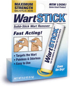 2 pack of WartStick For the Removal of Common and Plantar Warts , Maximum Strength Stick, Salicylic Acid - 5.1g
