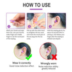 LYSIAN Slim Size Foam Ear Plugs for Small Ear Canals Women, Kids, 100 Pairs, 35dB SNR Noise Canceling Earplugs for Sleeping, Wor