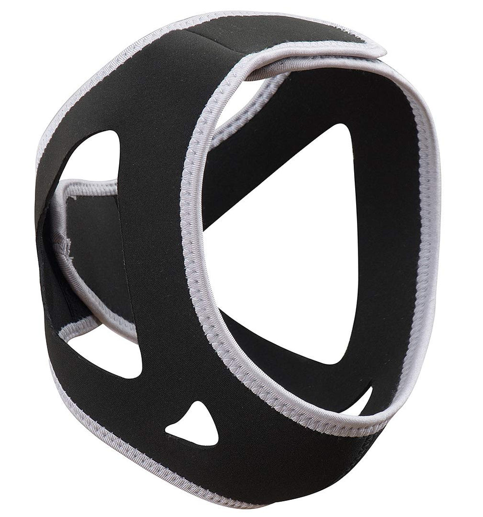 WAKI HOME Anti-Snoring CPAP Chin Straps & Jaw Support Belts - Natural Sleep,Instant Relief - Adjustable Velcro - Non-Sliding Off