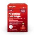 Amazon Basic Care Nicotine Lozenge 4 mg, Stop Smoking Aid, Cherry Flavor, 72 Count, 24 Count (Pack of 3)