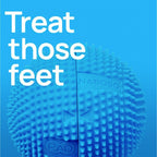 NABOSO Neuro Ball, Foot Myofascial Release Tool, Textured Massage Ball for Feet, Self Massage, Mobility and Recovery