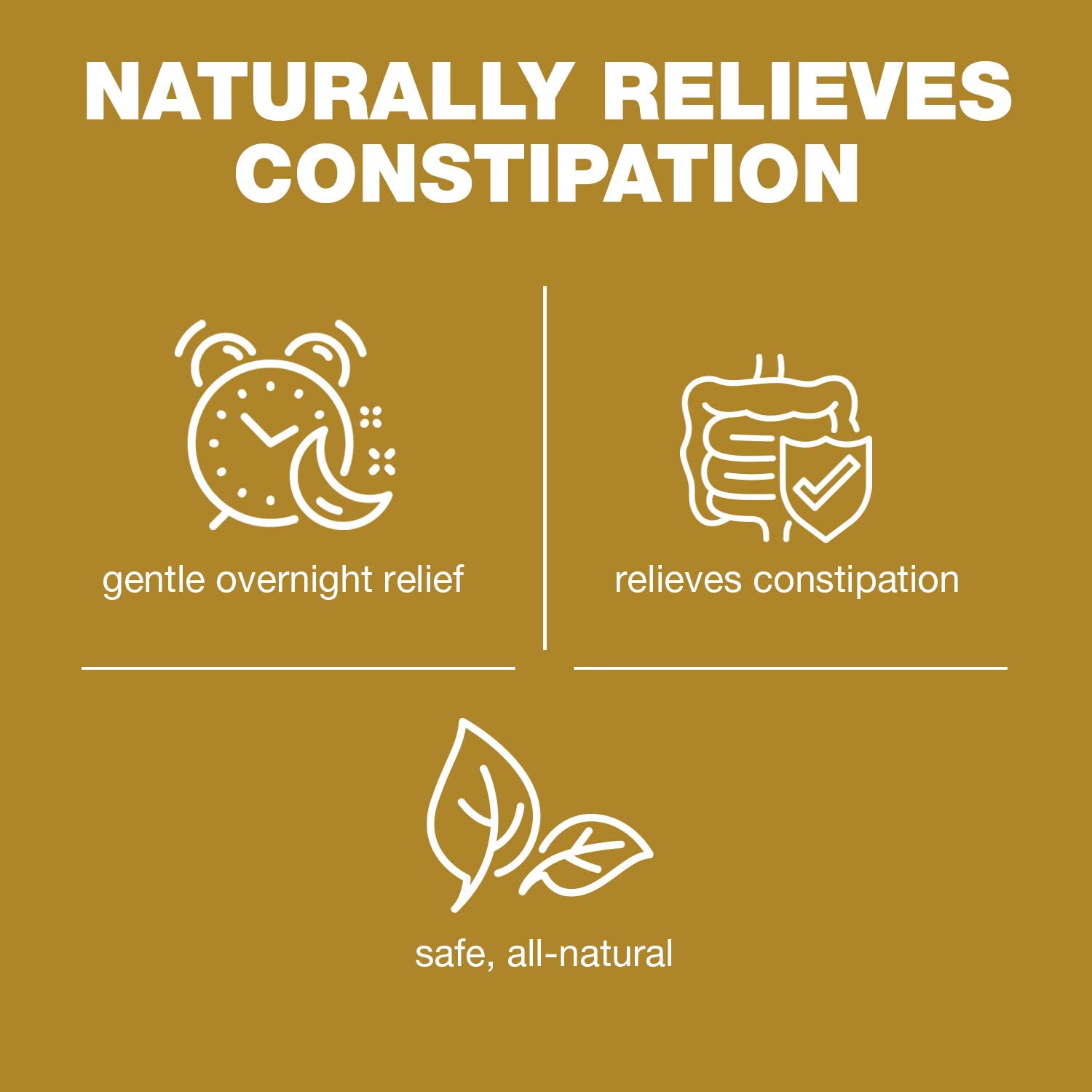 GenCare - Senna Syrup Liquid Laxative (8 Fl Oz Bottle) All Natural Vegetable Sennosides Active Ingredient | Easy to Swallow Cons