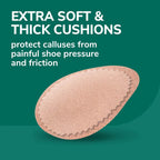 Dr. Scholl's Extra Thick Callus Removers 4 Cushions ea.(Packs of 2)