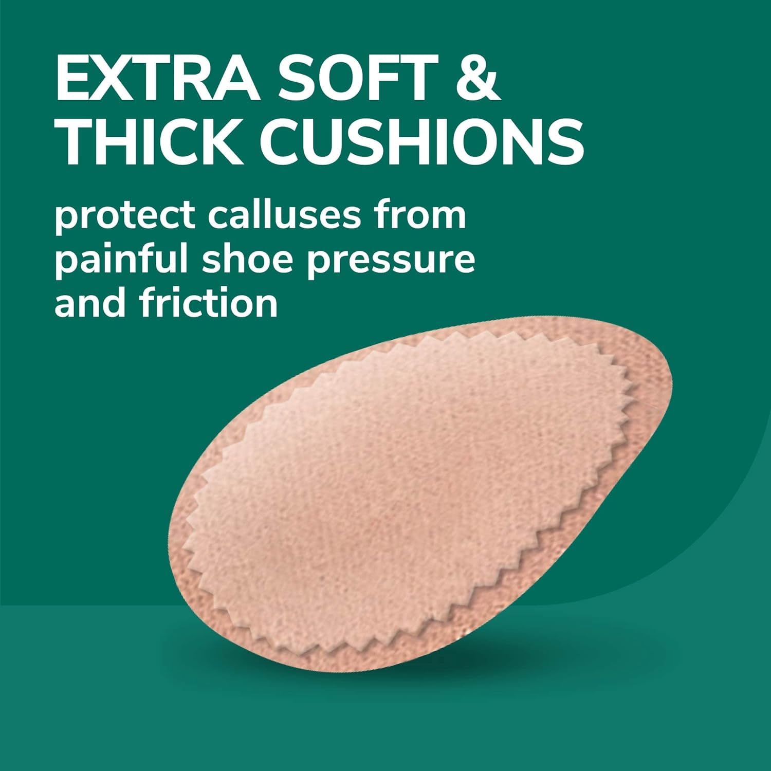 Dr. Scholl's Extra Thick Callus Removers 4 Cushions ea.(Packs of 2)