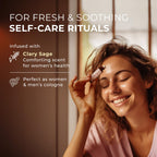 Gya Labs Clary Sage Essential Oil Roll on for Skin Nourishing, 100% Pure Natural Aromatherapy Oil Roller, Soothing & Balancing,