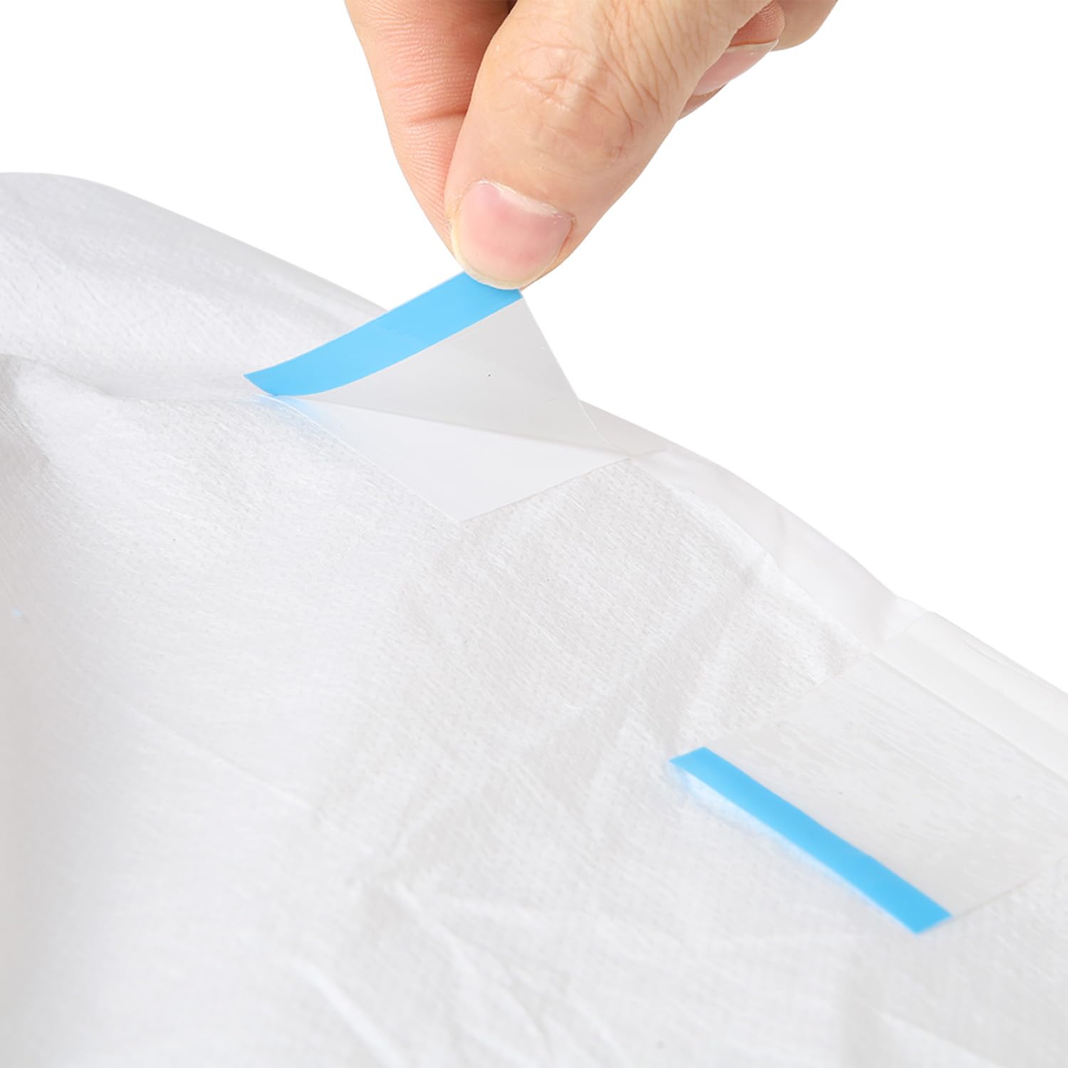 CutiePlusU Disposable Adult Diaper Heavy Absorption Dry Surface Adult Diapers All Night- White 10 Pieces