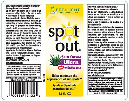 Spot Out Ultra 3.5oz - Sunspot Skin Treatment Lotion