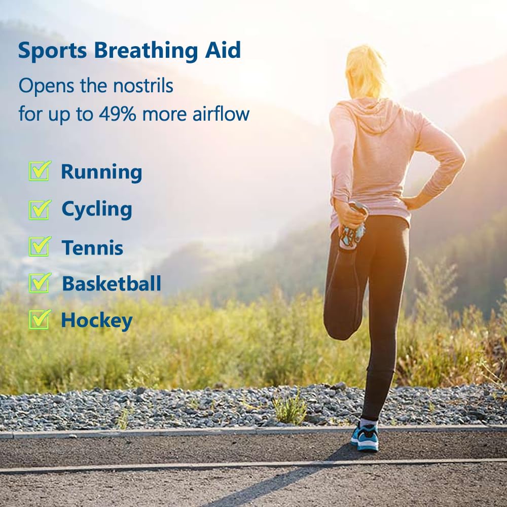 WoodyKnows Enhancer Nasal Dilator, Model 2024 Standard, Improves Sports Airflow, Nasal Congestion aid (Trial XS/S/M/L)