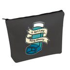 JXGZSO Asthma inhaler Gift It Aint Easy Being Wheezy Organization Bag Respiratory Therapist Gifts (It Aint Easy Being Wheezy b