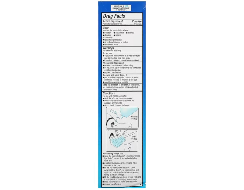 Bausch + Lomb Advanced Eye Relief Eye Wash 4 fl oz